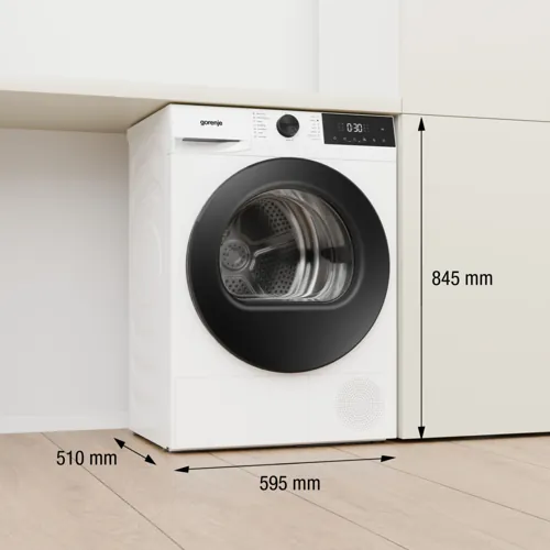 Gorenje DG2P8D tørketrommel (8 kg, D klasse)