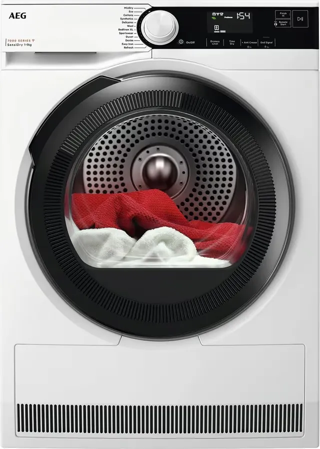 AEG TR734E95E tørketrommel (9 kg, C klasse)