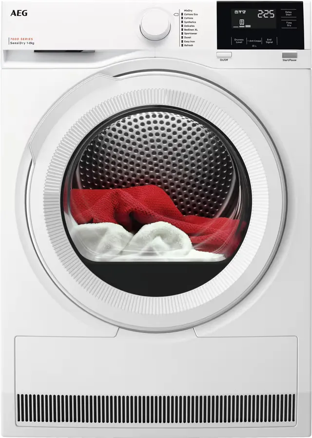 AEG TR722O84D tørketrommel (8 kg, E klasse)