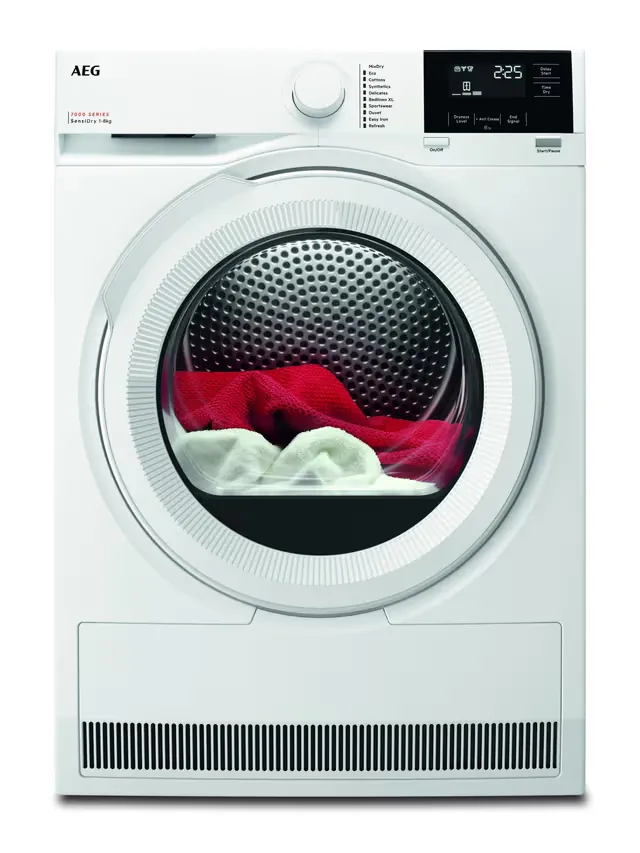 AEG TR722E85E tørketrommel (8 kg, C klasse)